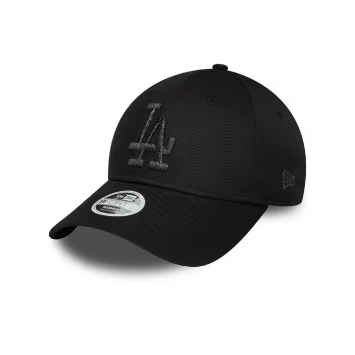 Gorra new era LA Dodgers 9forty metallic negro de mujer. - 1