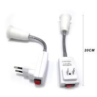 Adaptador De Bombilla E27 Base De Lámpara Flexible Con Enchufe EU/US Soporte Para Luz Adaptador De Bombilla Ahorradora De Energía Con Interruptor - details 0