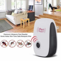 Repelente Ultrasonido Seguro De Plagas Efectivo Contra Ratones Cocodrilos Mosquitos Insectos Para El Hogar Verano Eliminador De Plagas - details 2