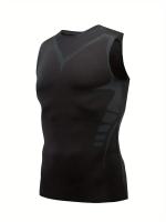 Camiseta De Compresión Para Hombre T-Shirt Deportiva Transpirable Y Secado Rápido Top De Entrenamiento Y Fitness - details 3
