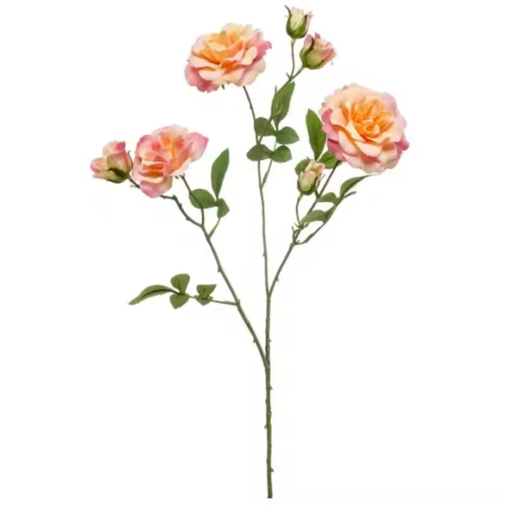 Vara de Rosa Inglesa Artificial 68cm - Decoración de Interiores - 1