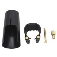 Mandíbula De Fagot Alto Soprano Tenor Saxofón Con Ligadura Y Tapa Correa De Cuero Para Instrumentos De Madera Accesorios De Instrumento Musical - details 2