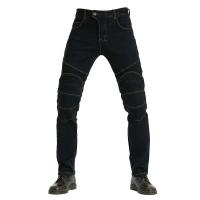 Jeans De Motociclista Para Hombre Con Bordado Y Protección De Rodilla Pantalones Motocross Con Cinturón Equipamiento Protector - details 10