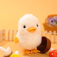 Juguete Interactivo De Pato Saltarín De Peluche Simulación Regalo De Cumpleaños Para Niños Juguete De Animal Pequeño - details 3