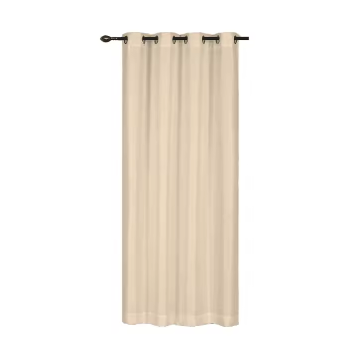 Panel De Cortina De Voile Hidratada Para Exterior Jardín Puerta De Juego Divisor De Yarda Gazebo Pergola Cortinas De Tules Red Transparente Para Ventana Modernas - 1