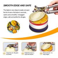 Aguja De Botella Y Abrepuertas De Acero Inoxidable Conjunto De Accesorios De Cocina Herramientas Manuales Ergonómicas Con 2 Hojas Gratis - details 13