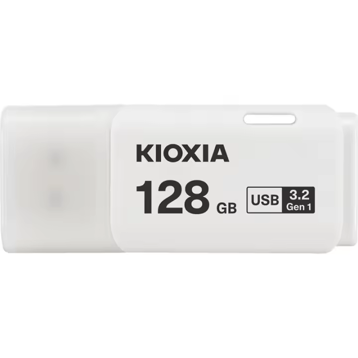Kioxia transmemory u301 128gb usb 3.2 white - 1