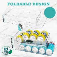 Organizador De Botellas De Refrescos Y Cerveza Automático De 2 Niveles Para Nevera Y Pantry 2 Pack Portacontenedores Para Bebidas - details 5