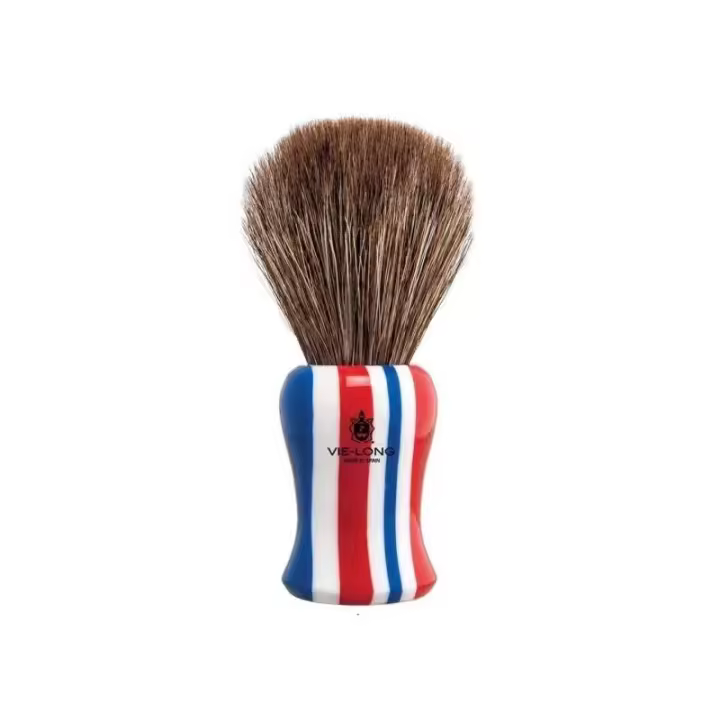 Vie-Long Brocha Afeitar Barbershop Pelo Caballo 75 aniv. - 1