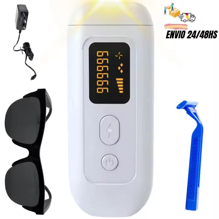 MISTIK  Depiladora Laser IPL Para Uso en Casa Depilacion Permanente Luz Pulsada Intensa Similar Laser de Diodo Todo Tipo de Pieles Eliminación de vello Depilator Manual Portatil Potente Regalo Mujer Hombre Navidad Reyes MISTIK BEAUTY MADRID - 1