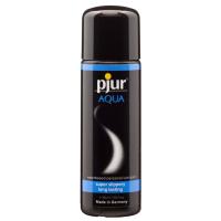 Pjur Aqua Lubricante Sexual A Base De Agua Para Sexo Anal Vaginal O Mastubarción Con Juguetes Sexuales Compatible Con Preservativos De Látex Fabricado En Alemania Disponible En Bote De 30 100 o 250 ML - details 0