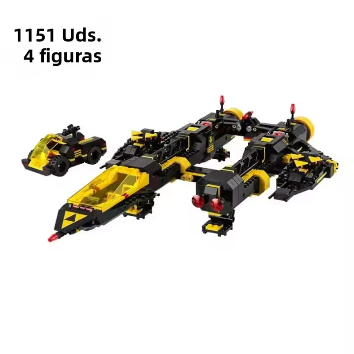 Nuevos Bloques De Construcción DIY MOC Negro Renegado 1151 Piezas Juguete Creativo Para Niños Regalos De Fiestas Y Navidad - 1