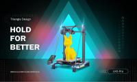 Impresora 3D Longer LK5 Pro 90% Pre-ensamblada Diseño Triangular 3Kits Chipsets TMC2208 Placa Base Silenciosa 300 x 300 x 400mm - details 0