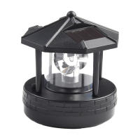 Farol Solar LED Para Jardín Casa Decoración De Jardín Luz De Calle Impermeable 360 Grados Iluminación Exterior - details 10