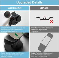 Organizador de cables para electrodéstitos (6 Unidades), soporte para cables, Organizador de cables, adhesivo para superficies o Redonda, Ganchos adhesivos multiculturales (6 colores) - details 3