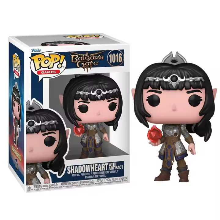 FUNKO POP! BALDUR'S GATE III - CORAZÓN SOMBRÍO CON ARTEFACTO, 84958, Nº1016, PRODUCTO CON LICENCIA OFICIAL - 1