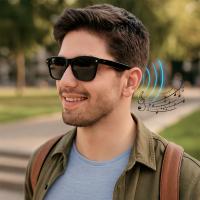Gafas de sol inteligentes Jocca con conexión móvil y Bluetooth 5.3. Lentes TAC UV400 y montura de acero ligero, micrófono y altavoz integrados, IP54 resistente al agua, 5h música / 4h llamadas, carga en 70 min. Incluye funda, paño y cable USB - details 2