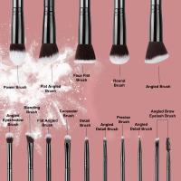 Nuevo Set De 14 Pinceles De Maquillaje Suaves Y Fluffy Para Base Rubor Polvo Sombra De Ojos Blending Herramientas De Belleza Para Mujer Regalo De Navidad - details 1