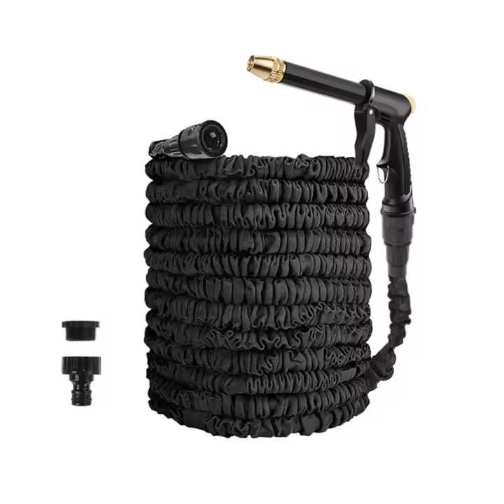 1PC Camión De Agua Retráctil Mágico Expansible Para Jardín Y Limpieza De Coches Alta Presión Con Gun De Agua Set De Tubo De Agua Para El Hogar - 1