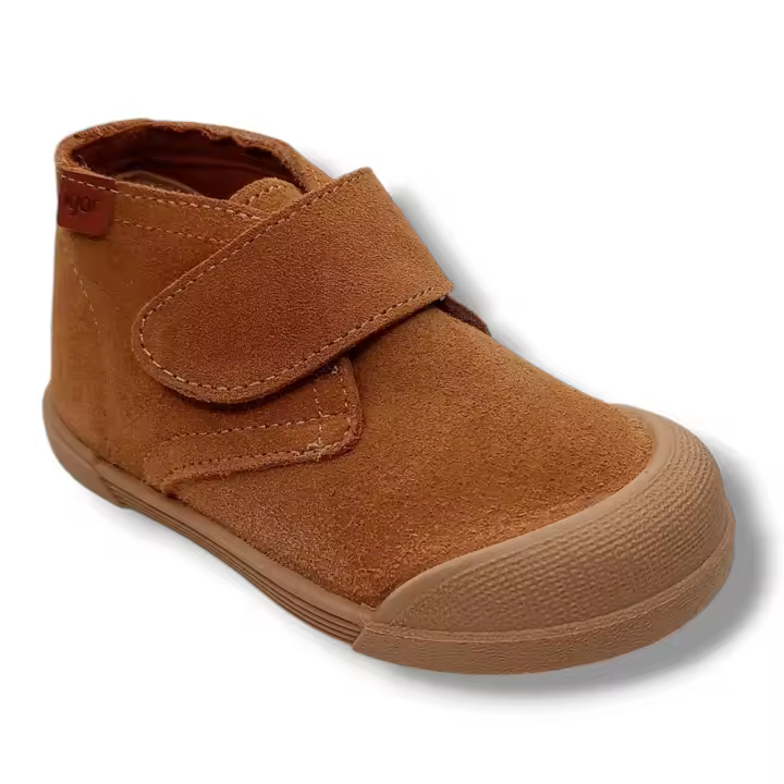 Igor Botas Serraje Barrefoot Niño TUI W10321-397 COGNAC Respetuoso  calzado niños Winter ROYALE CORDONETS - 1