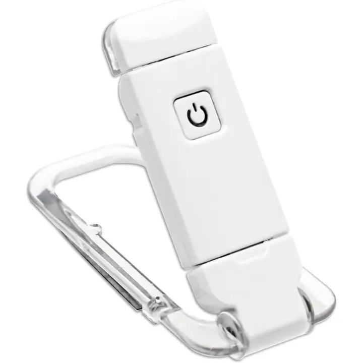 Luz de lectura, luz con clip de carga USB, clip flexible y portátil, luz suave para protección de los ojos, compacta y duradera - 1