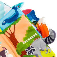 Libro Tactil Para Bebés Recién Nacidos 0-6 Meses Juguete De Montessori Educativo Suave Y Seguro Para Niños - details 7
