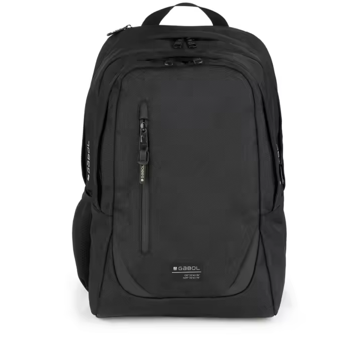 Mochila Gabol PANTHER de dos compartimentos, resistente al agua y fabricada con material reciclado, PVC libre - Medidas: 32x46x18 cm - 1
