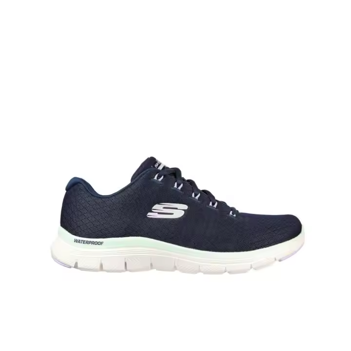 Deportivas Skechers Impermeables Azul Mujer | Tecnología Waterproof - 1