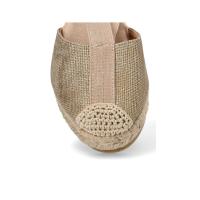 Alpargatas de mujer AMARPIES ACX28507PLAT VALENCIANA CUÑA YUTE PUNTA YUTE PLATINO 35592 25V - details 4