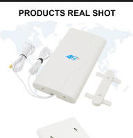 Mimo Panel Antena 700-2600MHz 2*44dBi Antena 3G 4G LTE Con Conector SMA Y Cable De 2M/5M Para Router Y Modem - details 2