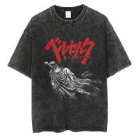 Camiseta De Verano Berserk Para Hombres Estilo Casual Vintage Con Estampado Gráfico Anime Visceral Camiseta Hip Hop Para Calle - details 10