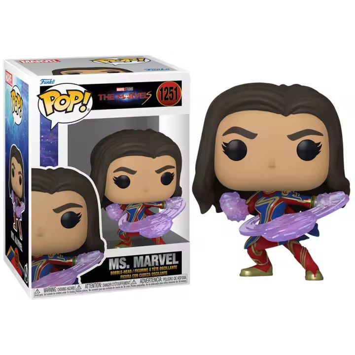 Funko Pop! The Marvels - Ms. Marvel, 67597, Nº1251 - 1