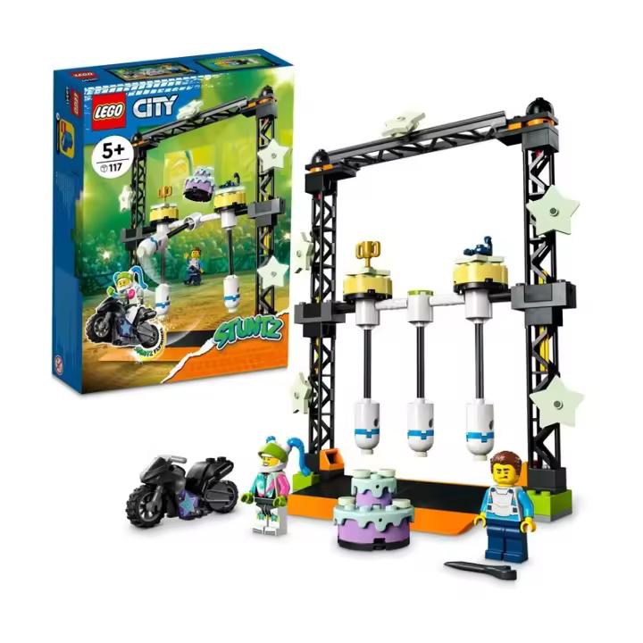 LEGO City Stunt 60341 Desafío Acrobático: Derribo edad a partir de 5+ años contiene: 117 piezas. 22L60341 - 1
