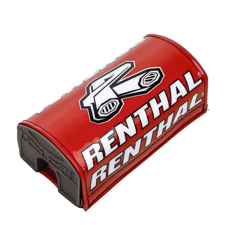 Almohadilla De Manillar Para Motocross Honda Yamaha Pit Bike Renthal Cruz De Espalda Cuadrada 1-1/8 Pieza Universal - 1