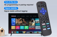 Control Remoto De Repuesto Para Roku TV Compatible Con TCL Hisense Onn Sharp Philips (No Para Stick Box O Altavoz) - details 3