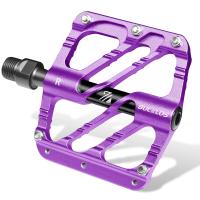Pedales De Bicicleta BUCKLOS 3 Rodamientos Plataforma Plana Ultraligera Antideslizante Para MTB BMX Y Ciclismo En Carretera Material De Aluminio Color Negro/Gris/Rojo/Azul/Morado - details 12
