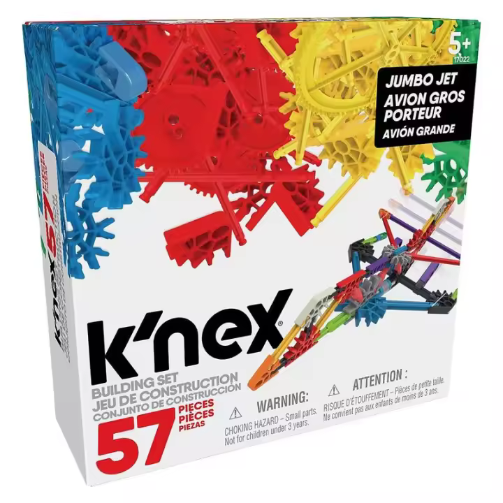 KNEX juego de construcción jumbo imagine de 57 piezas 35463 - 1