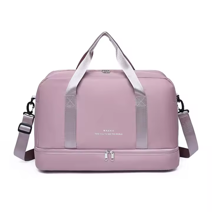 Bolsa de Viaje with Para Compartment Zapatos y Compartment Húmedo para Mujeres y Hombres en Color Negro para Yoga, Turismo y Fitness - 1
