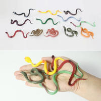 Mini Serpientes De Selva Plásticas Coloridas Y Realistas Juguetes De Brujería Para Decoración De Fiesta De Halloween Prácticos Y Divertidos Para Niños Mayores De 3 Años - details 4