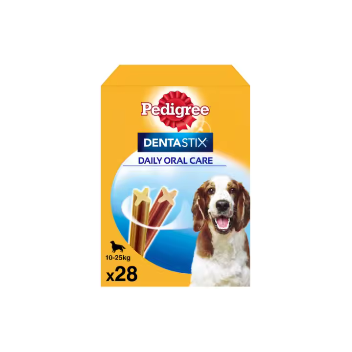 Pedigree Dentastix Uso Diario Limpieza Dental Para Perros Medianos 28 Barritas - 1