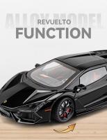 Lamborghini Revuelto Supercar De 1:24 En Escala Colección De Juguetes Metálicos Con Sonido Y Luz Vehículo Diecast Para Niños - details 10