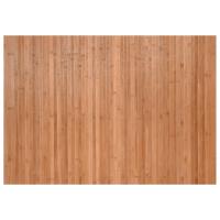 vidaXL Alfombra rectangular bambú 70x100 cm Color Negro,  Natural,  Marrón y mas Alfombras de área  Alfombra de Piso para Sala de Estar Dormitorio Habitación Salón - details 4