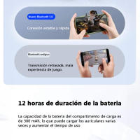 Auriculares Inalámbricos Lenovo LP40 TWS Bluetooth 5.0 Resistente Al Agua - Soni micrófono incorporado, impermeables, para iOS/Android,con control táctil y caja de carga de 230 ,audífonos TWS con Bluetooth 5,0,modo de reposo 300 mAH Envío Rápido 24/48h - details 4