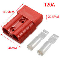 Conector De Batería 50A 120A 175A 600V Para Cable De Terminal Anderson Adaptador De Carga Para Batería De Pala Eléctrica Conector De Energía Plug Color Rojo/Cinco - details 9