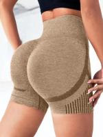 Shorts De Yoga Para Mujer Cintura Alta Fitness Running Pantalones De Gimnasio Levantamiento De Glúteos Sportswear Yoga Push up Shorts De Entrenamiento - details 21