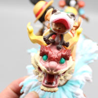 Figura De Anime One Piece Luffy Y Amigos Serie Carrera De Barco Dragón Decoración De Escritorio Regalo Colección De Modelos PVC Para Fans De La Edad De 14 Años O Más - details 17