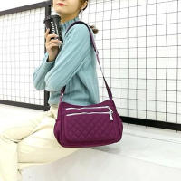 Bolso De Hombro Para Mujer Yogodlns Nylon Impermeable Con Múltiples Bolsillos Y Cierre De Cremallera Bolso De Viaje Para Diseñadores Bolsa Feminina Casual Tote - details 2