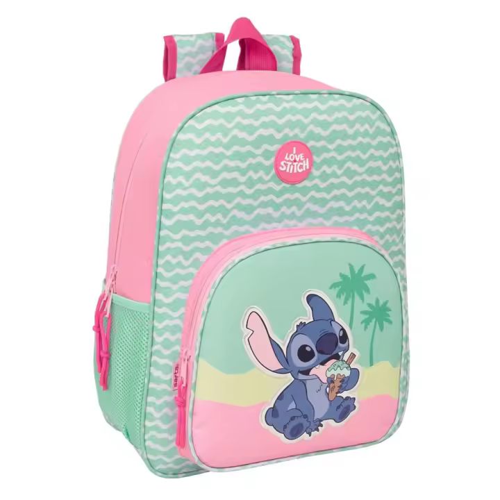 Mochila Adapt.Carro Stitch "Ice Cream" 33x42x14 Cm (Safta 612502180) - 1
