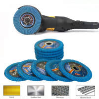 NuoDun Disco De Pulido De Abrazadera Afilador De Acero Inoxidable Para Metal Y Aluminio 4/4.5/5 Pulgadas Para Amoladora De Ángulo - details 7