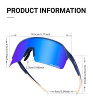 Gafas De Ciclismo Polarizadas Scvcn UV400 Para Hombre Y Mujer Protección Solar Para Conductores Deporte Al Aire Libre Gafas De Ruta - details 17